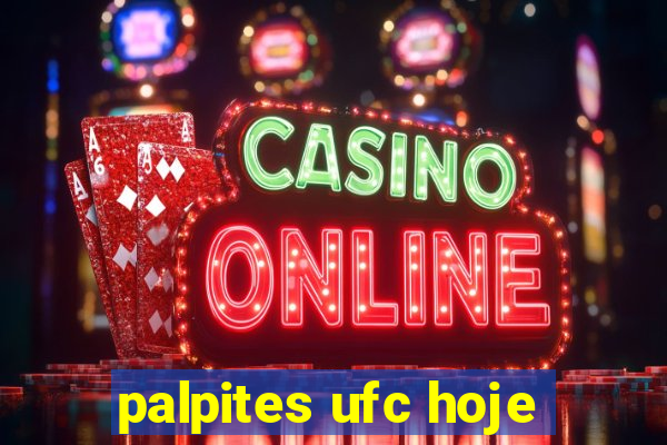 palpites ufc hoje